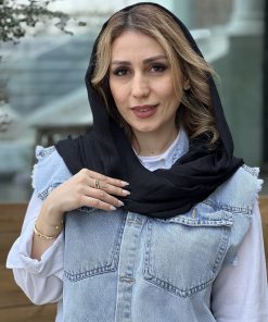 شال فلورانس میله ای مشکی