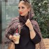 شال مجلسی توری پلنگی