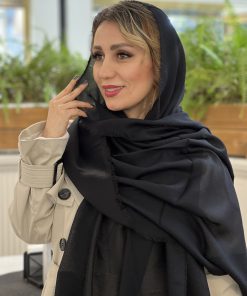 شال چهار طرف ریش مشکی