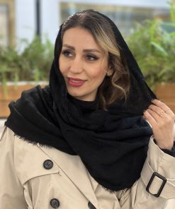شال دورریش پینترستی مشکی