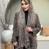شال توری زنبوری پلنگی