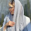 شال سنگشور ماهی طوسی روشن