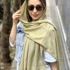 شال لنین سبز پاستیلی