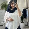 شومیز بیلی سفید خامه ای