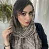 شال کنفی افقی قهوه ای