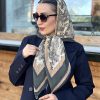روسری پلیسه دیور کد 02