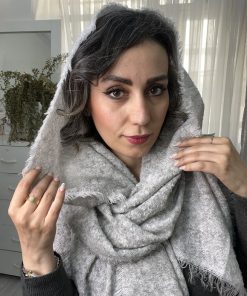 شال پینات طوسی روشن
