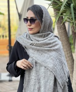 شال ویونا طوسی روشن