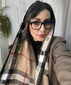 شال موهر زاپ دار باربری کرم