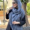 شال شارن سرمه ای