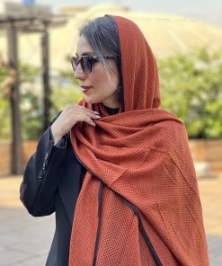 شال بافت سوزنی آجری
