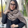 شال شارلوت قهوه ای