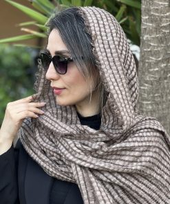 شال بافت حصیری سماقی
