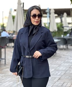 کت فوتر لامر سرمه ای