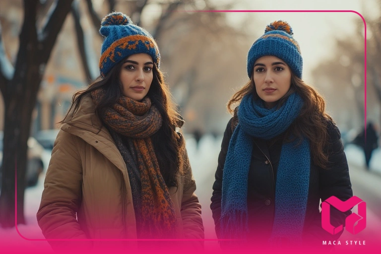 شال و کلاه زنانه