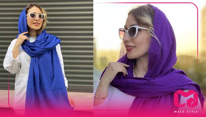 شال رنگی مناسب تمام فصول