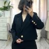 کراپ کت مدل ریما مشکی