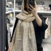 شال ترک کوچ نسکافه ای تیره