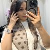 سه گوش دالبر پاپیون قهوه ای