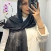 شال ابریشم مامی پلیسه وارداتی