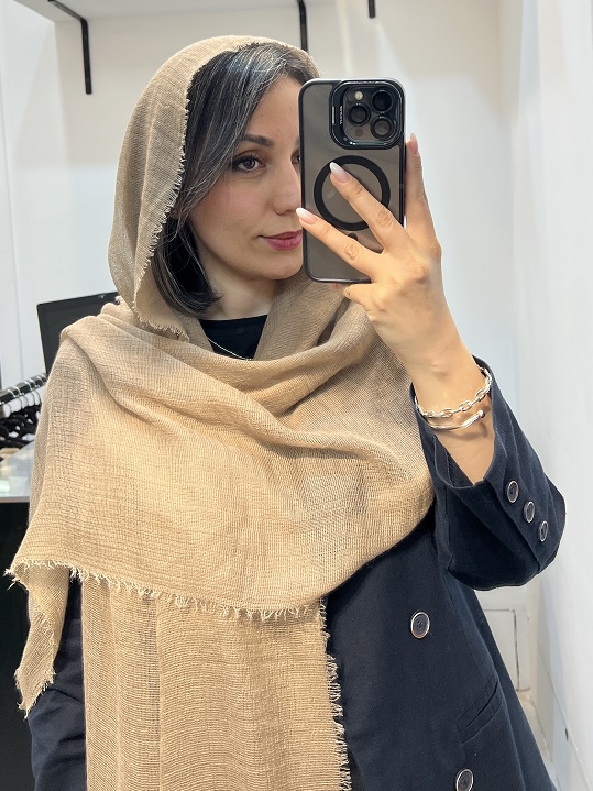 شال کنفی نسکافه ای