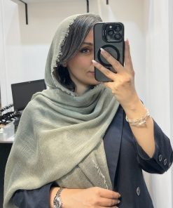 شال کنفی سبز ماچا