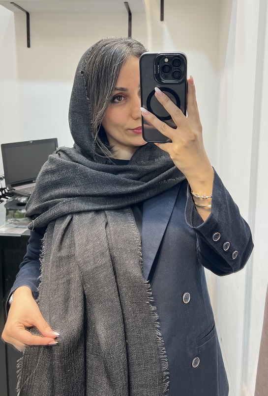 شال کنفی نوک مدادی