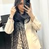 شال حریر مخمل ال وی
