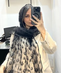 شال حریر مخمل دیور