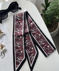 باندانا بته جقه کادری زرشکی