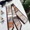 باندانا هرمس هندسی قهوه ای