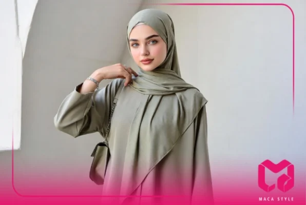 استایل با روسری سه گوش
