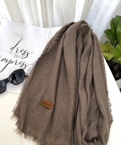 شال بیسگوییتی نسکافه ای تیره